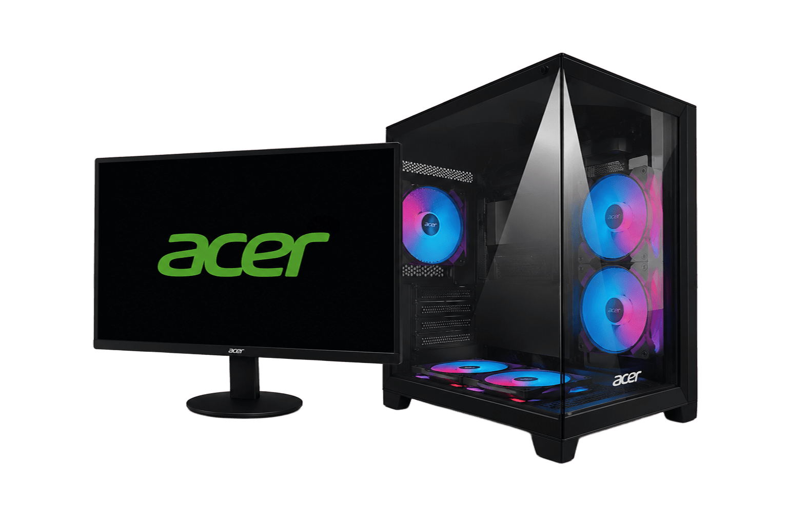 PC Gamer Ryzen 5 8500G RGB + Monitor Acer KA242Y 23.8" | 16GB DDR5 | 500GB SSD | Windows 11
